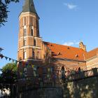 Najstarszy kościół Kowna zwany kościołem Witolda nad brzegiem Niemna