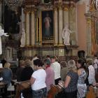 Tu jeszcze niedawno był obraz Jezusa Miłosiernego namalowany wg.wskazań św. Faustyny