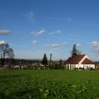 Widok na cmentarz od strony południowo-zachodniej