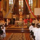 Oprawę liturgiczną przygotowały dzieci I Komunijne i ich rodzice