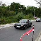 Przejazd pierwszych samochodów