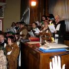 Na mszy św. o godz.11 wystąpił chór żeński z Kombornii